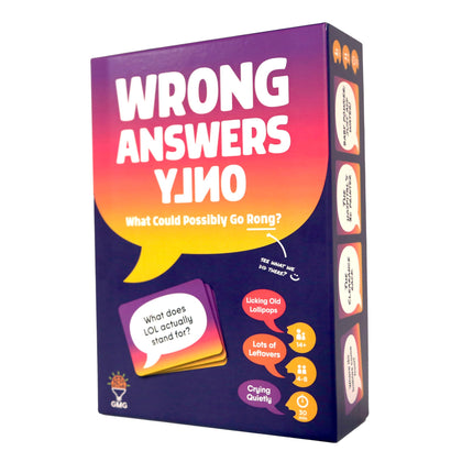 Wrong Answers Only