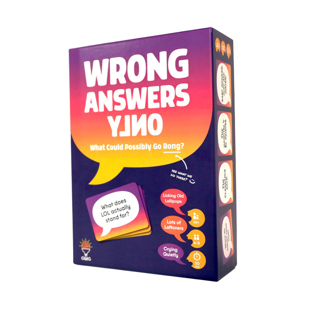 Wrong Answers Only
