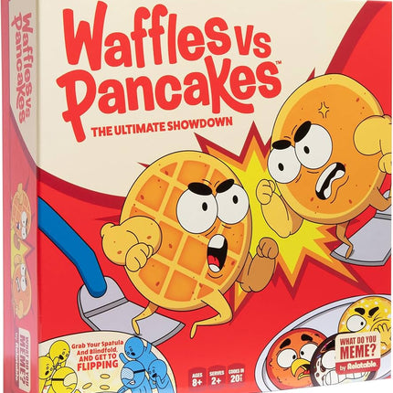 Waffles vs Pancakes