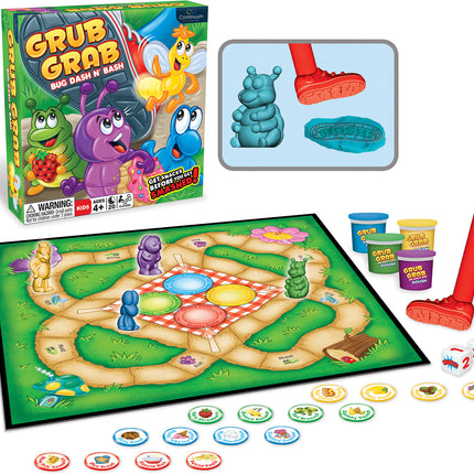 Grub Grab: Bug Dash and Bash Board Game