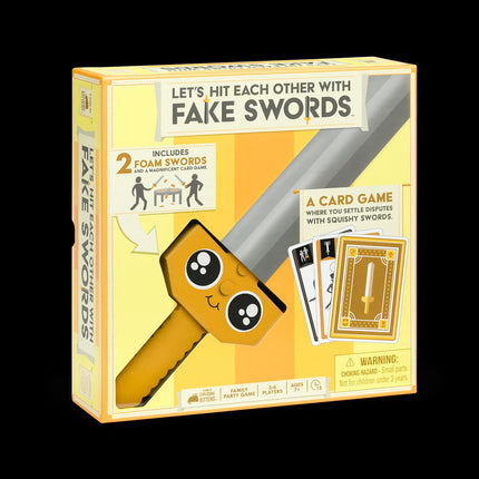 Let's Hit Each Other with Fake Swords